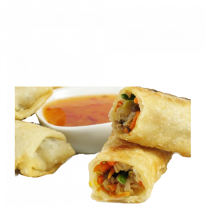 VEGETABLE SPRING ROLLS (3)